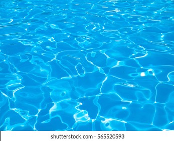 Clear Blue Water Surface