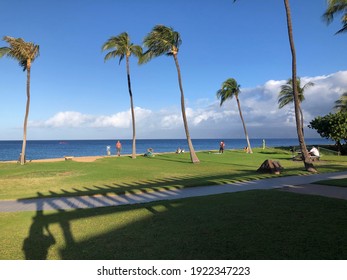 Clear Day At Airport Beach On Maui