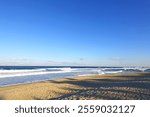 Clear green sea and field scenery of Gangneung