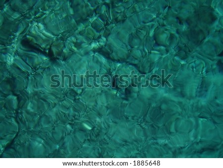 Clear Green Water