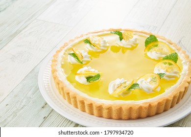 Clear Lemon Tart Clear Crystal Pie Stock Photo 1797934720 | Shutterstock