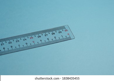 clear plastic numbered ruler cm mm stock photo edit now 1838435455