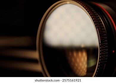 Clear shot camera filter with light reflection