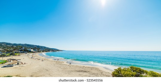 Clear Sky Over Laguna Beach, California