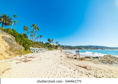 Clear Sky Over Laguna Beach, California