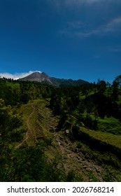 Clear View Of Mount Merapi, Indonesia