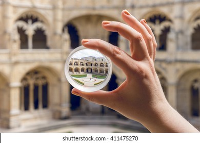 Clear View Through Contact Lense At Abbey Arch