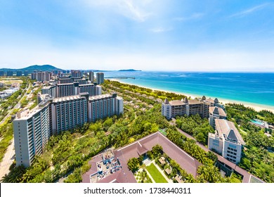 Clear Water Bay (Qingshui Bay) In Lingshui Li Autonomous County, Island Hainan, China, A Tourism Destination For Summer Vacation In China, With Tropical Climate And Beautiful Landscape. Aerial View.