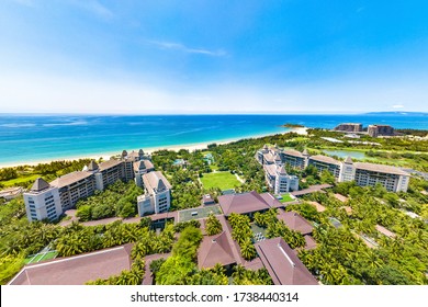 Clear Water Bay (Qingshui Bay) In Lingshui Li Autonomous County, Island Hainan, China, A Tourism Destination For Summer Vacation In China, With Tropical Climate And Beautiful Landscape. Aerial View.