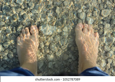 Clear Water Feet Stock Photo 1052787089 | Shutterstock