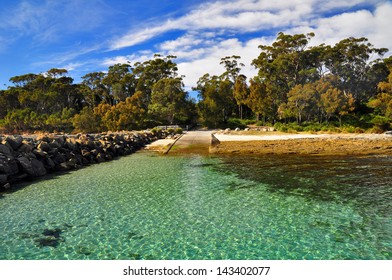 Clear water at jervis bay