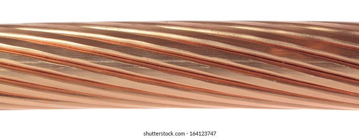 The Cleared Copper Electric Power Cables With Connectors