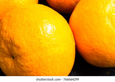 Clementines (Citrus Clementina) Closeup