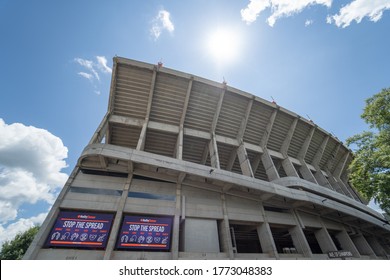 Clemson, South Carolina / United States July 9, 2020 Memorial Stadium Of The Clemson Tigers 