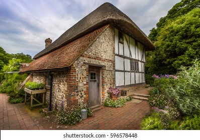 Clergy House Medieval Thatched Wealden Hall House.