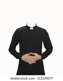  Clergy Uniform With Isolated