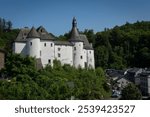 CLervaux Castle on the north of Luxembourg