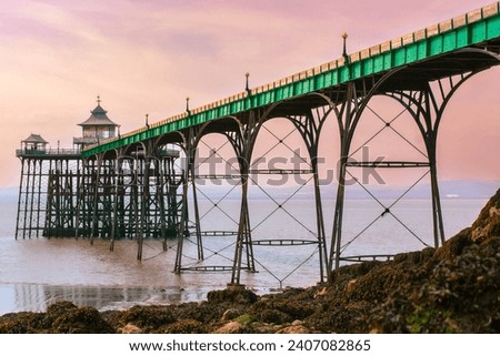 Clevedon Pier in North Sommerset, England is one of the must see piers in United Kingdom. 
