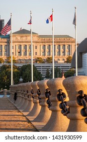 Cleveland City Hall From The Lakeshore