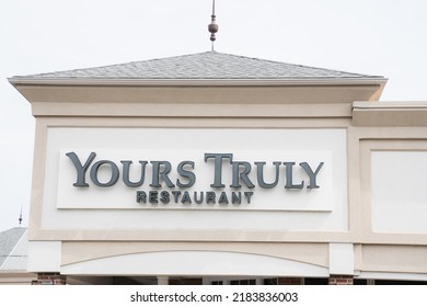 Cleveland OH USA 06 26 2022 : Yours Truly Restaurant In Mayfield Village Illustrative Editorial