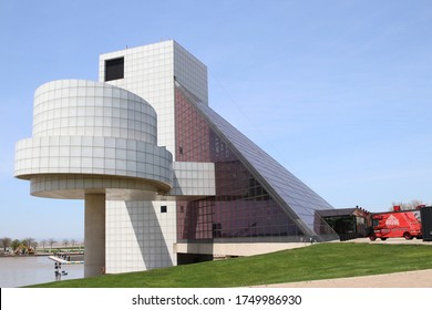 Cleveland, Ohio May 17, 2020
The Rock And Roll Hall Of Fame (RRHOF) Is A Music Artist Museum Located In Downtown Cleveland.