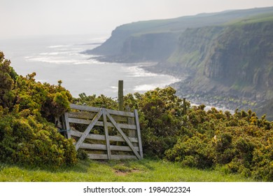 Cleveland Way On The Yorshire Coastline