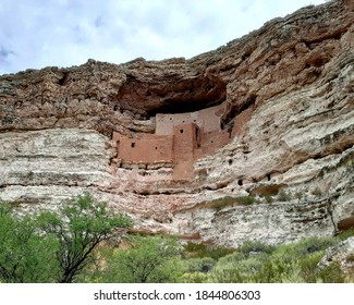 Cliff Dwellings Of The Sinagua Indians In Centra Arizona