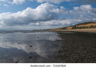 Cliff Haven.  The small cliffs line the shore creating a haven for sea birds and nature.