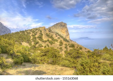 Cliff. HDR