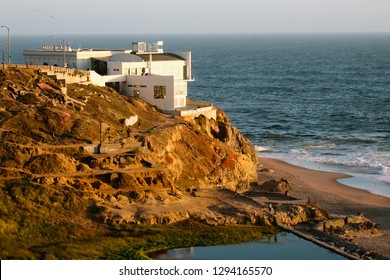 The Cliff House And Sutro Baths In San Francisco