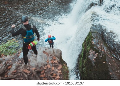 Cliff Jumping Coasteering Wales River