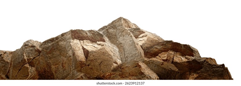 The cliff and mountain, made of solid rock and stone, are natural formations that blend perfectly like a composition sculpted by nature’s shoulder.