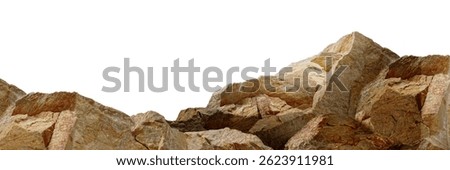 The cliff and mountain, made of solid rock and stone, are natural formations that blend perfectly like a composition sculpted by nature’s shoulder.