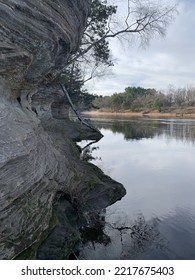 Cliff Next To The Wisconsin River