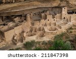 Cliff Palace at Mesa Verde National Park in Mesa Verde, Colorado