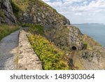 Cliff walk trail in Bray, Wicklow, Ireland