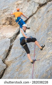 Cliffhanger Smiling While Passing Rocky Route