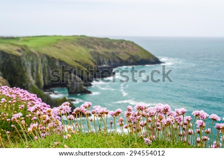 Cliffs and blueocean, Ireland