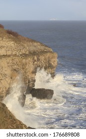 Cliffs At Durlston Country Park, Dorset