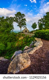 Cliffs at Glassy Wedding Chapel in the Mountains near Greenville South Carolina SC