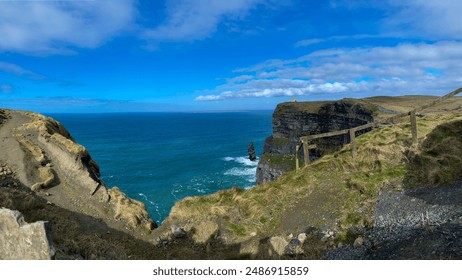 Cliffs of Maher in Ireland