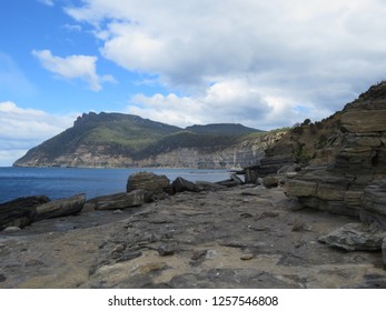 Cliffs In Maria Island Tasmania Australia