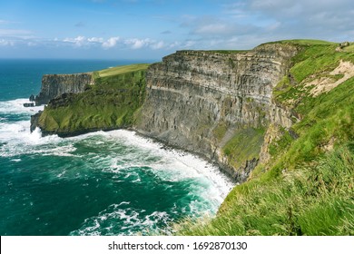 Cliffs of Moher coastline in Ireland - Powered by Shutterstock