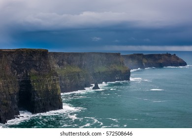 Cliffs Of Moher In Winter