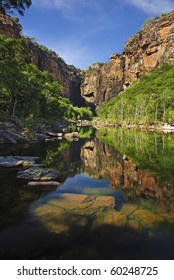 Cliffs near Jim-Jim Falls in Kakadu National Park, Northern Australia