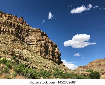 Cliffs In Nine Mile Canyon, Utah.