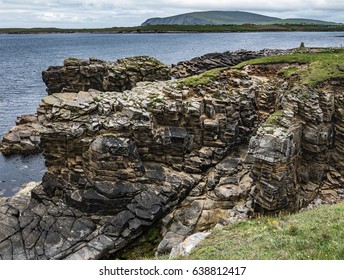 Cliffs On The Path To Jarlshof, Sumburgh Head, Shetland