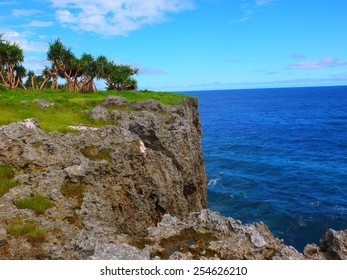 Cliffs On Tongatapu, Kingdom Of Tonga