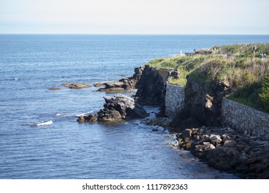 Cliffs over the sea