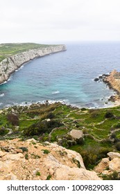 Cliffs and sea